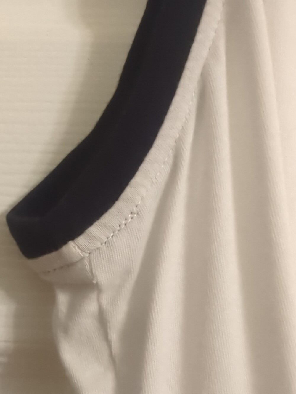 Nike White Performance Tank with Gold Swoosh and Black Trim - Picture 4 of 5